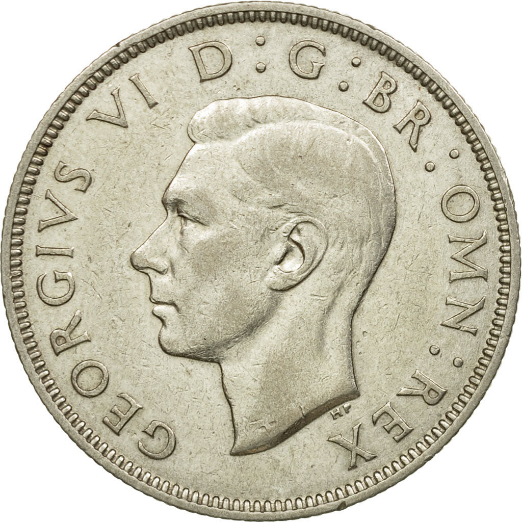Coin, Great Britain, George VI, Florin, Two Shillings, 1940, EF(40-45), Silver