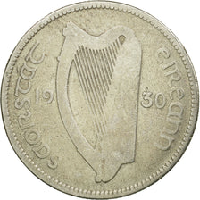 Coin, IRELAND REPUBLIC, Shilling, 1930, VF(20-25), Silver, KM:6