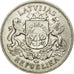 Coin, Latvia, 2 Lati, 1925, AU(50-53), Silver, KM:8