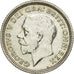 Coin, Great Britain, George V, 6 Pence, 1927, AU(50-53), Silver, KM:828