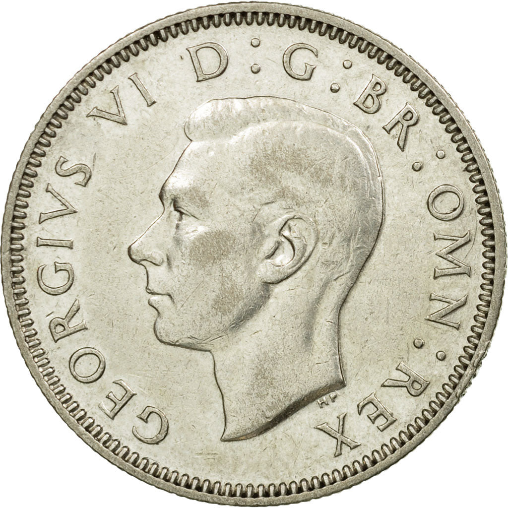 Coin, Great Britain, George VI, Shilling, 1939, AU(50-53), Silver, KM:854