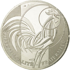 France, 10 Euro, Coq, 2016, MS(65-70), Silver