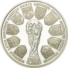 Coin, France, World Cup 1998, 10 Francs, 1998, MS(65-70), Silver, KM:1167