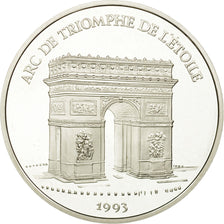 Coin, France, 100 Francs-15 Ecus, 1993, Paris, MS(65-70), Silver, KM:1031
