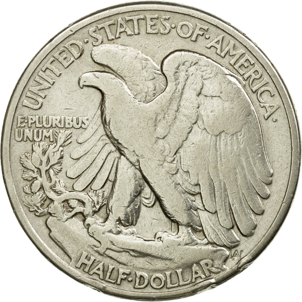 Moneta, Stati Uniti, Walking Liberty Half Dollar, 1943, Philadelphia