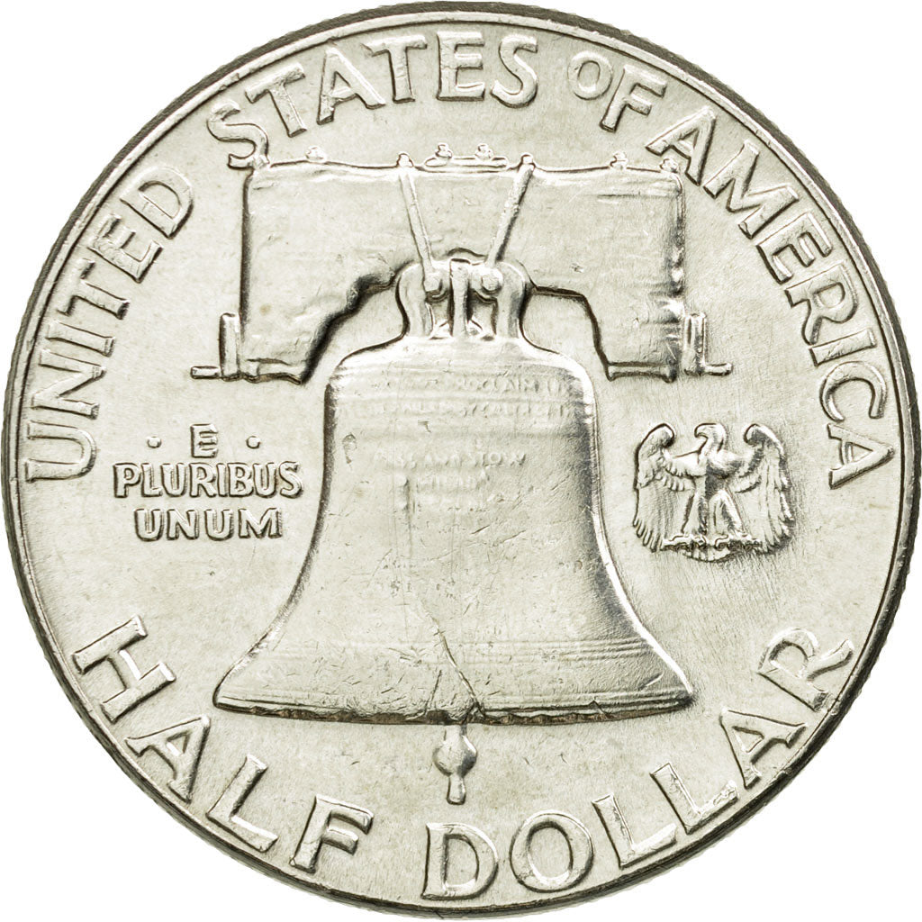 Coin, United States, Franklin Half Dollar, Half Dollar, 1963, Philadelphia