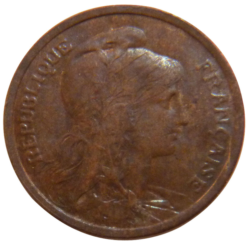 FRANCE, Dupuis, Centime, 1904, Paris, KM #840, AU(50-53), Bronze, 15, Gadoury...