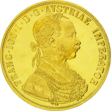 Moneta, Austria, Franz Joseph I, 4 Ducat, 1915, Vienne, Official restrike, SPL+