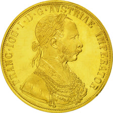Coin, Austria, Franz Joseph I, 4 Ducat, 1915, Vienne, Official restrike