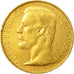 Coin, Monaco, Albert I, 100 Francs, Cent, 1895, Paris, AU(50-53), Gold, KM:105