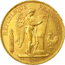Moneda, Francia, Génie, 100 Francs, 1904, Paris, MBC+, Oro, KM:832