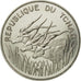 Coin, Chad, 100 Francs, 1971, Paris, ESSAI, MS(65-70), Nickel, KM:E3