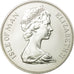 Coin, Isle of Man, Elizabeth II, 25 Pence, 1975, Pobjoy Mint, MS(64), Silver