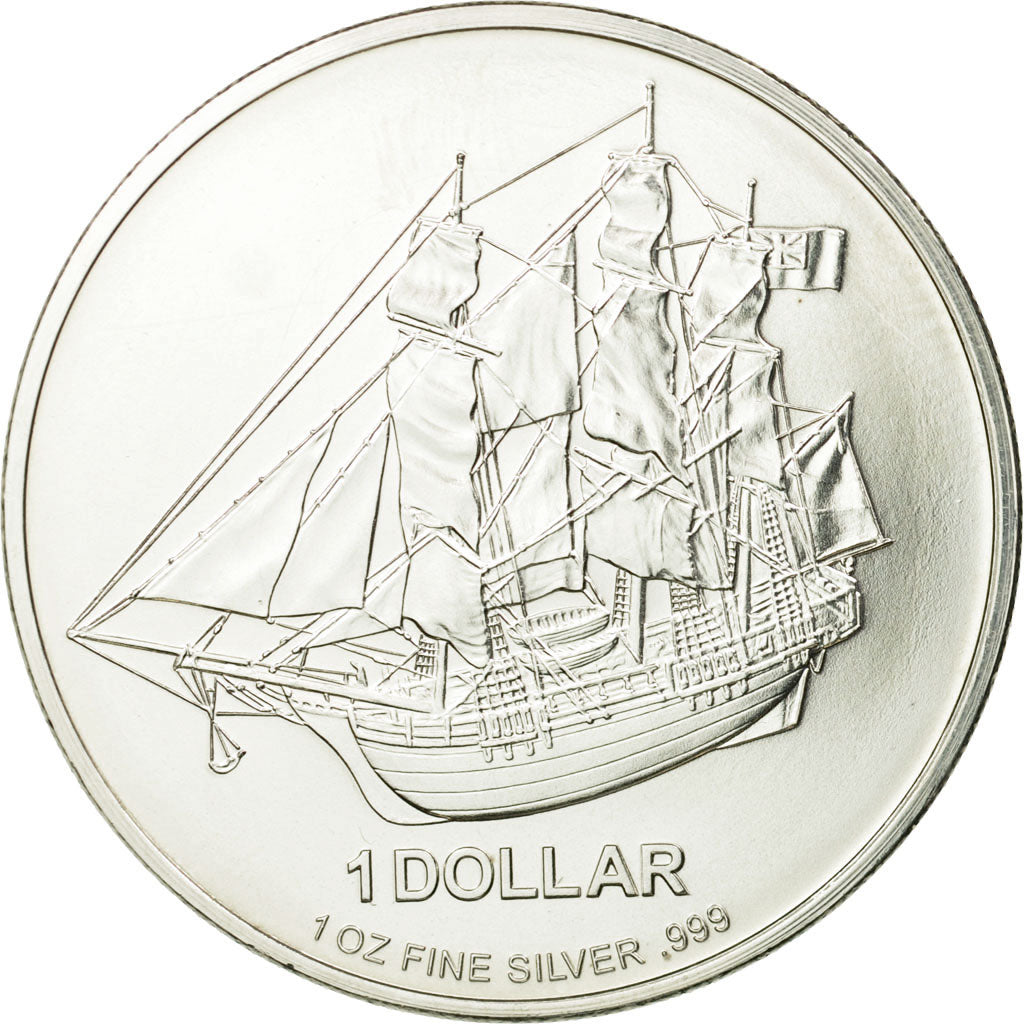 Coin, Cook Islands, Elizabeth II, Dollar, 2009, MS(63), Silver, KM:1473