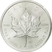 Münze, Kanada, Elizabeth II, Maple Leaf, 5 Dollars, 2014, UNZ+, Silber