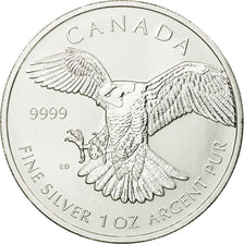 Coin, Canada, Elizabeth II, Falcon, 5 Dollars, 2014, MS(65-70), Silver