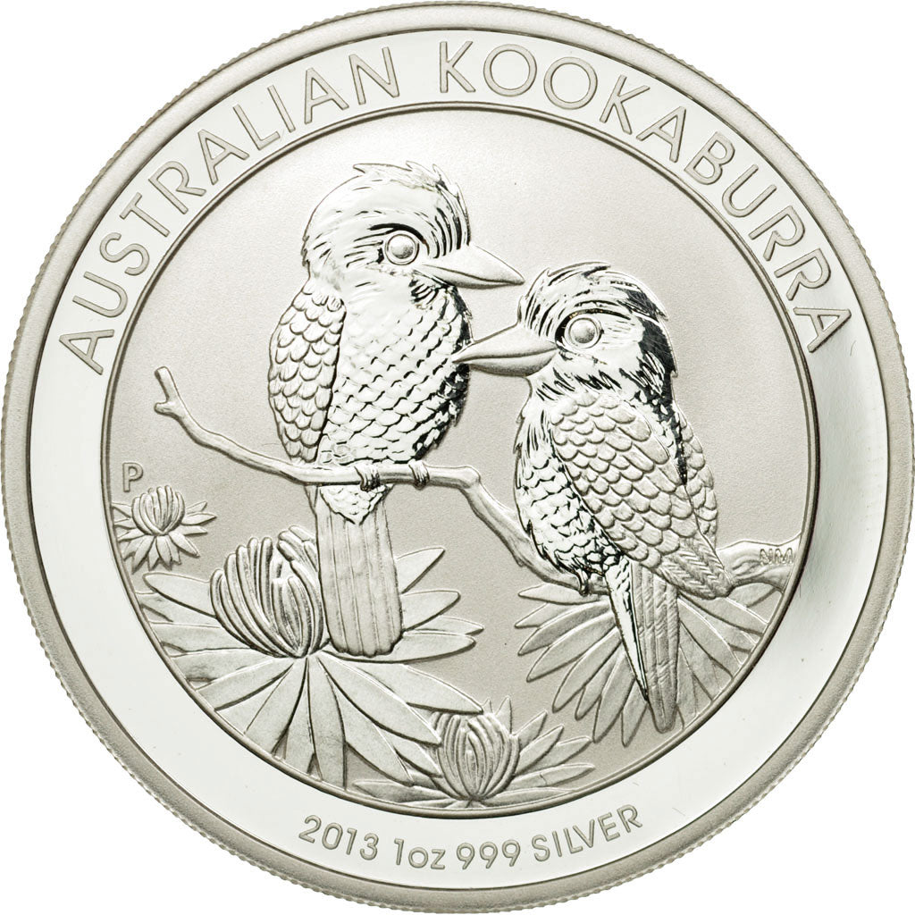 Coin, Australia, Elizabeth II, Australian Kookaburra, Dollar, 2013, Perth