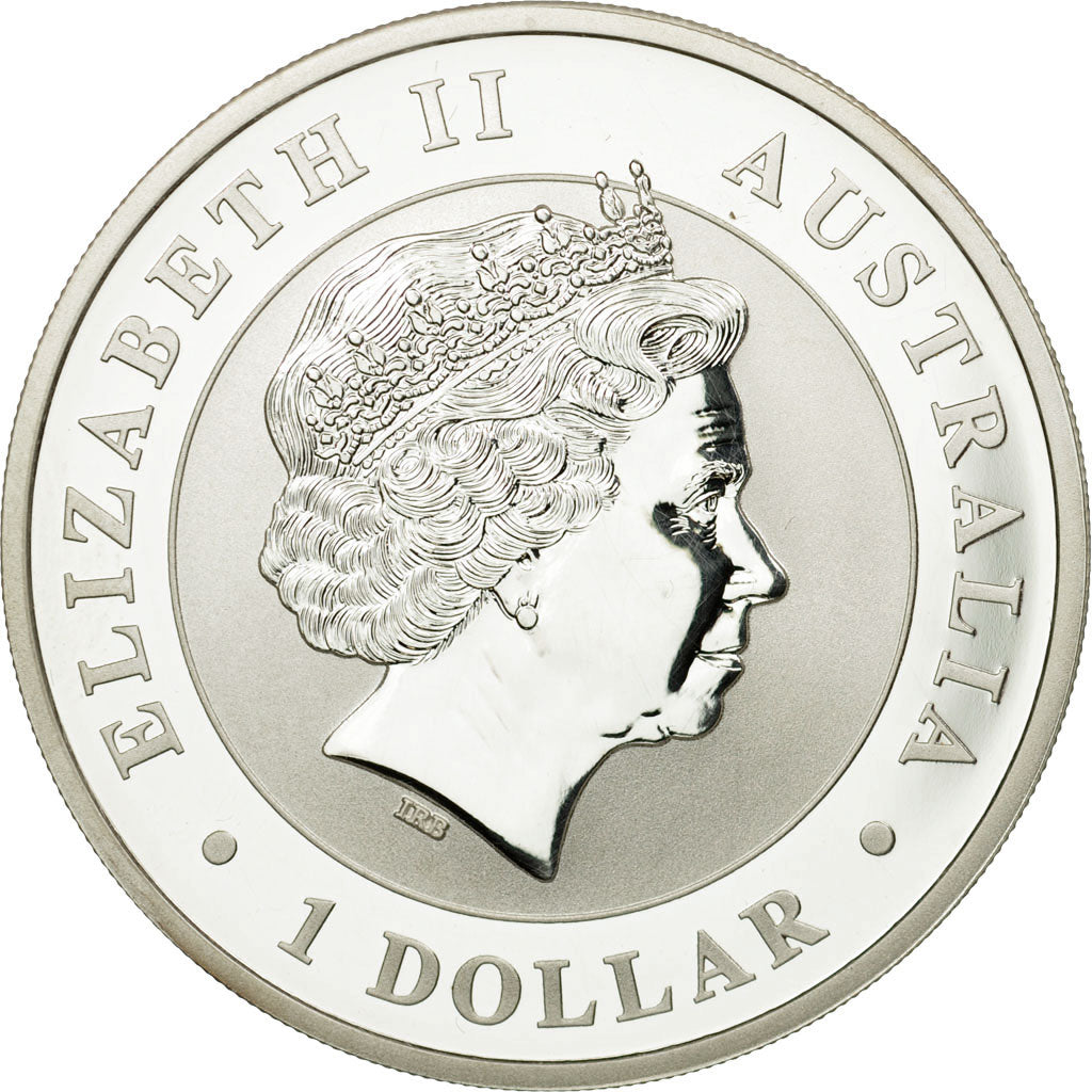 Coin, Australia, Elizabeth II, Australian Kookaburra, Dollar, 2013, Perth