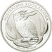 Coin, Australia, Australian Kookaburra, Dollar, 2012, MS(65-70), Silver, KM:1692