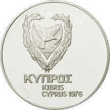 Moneda, Chipre, Pound, 1976, FDC, Plata, KM:46a