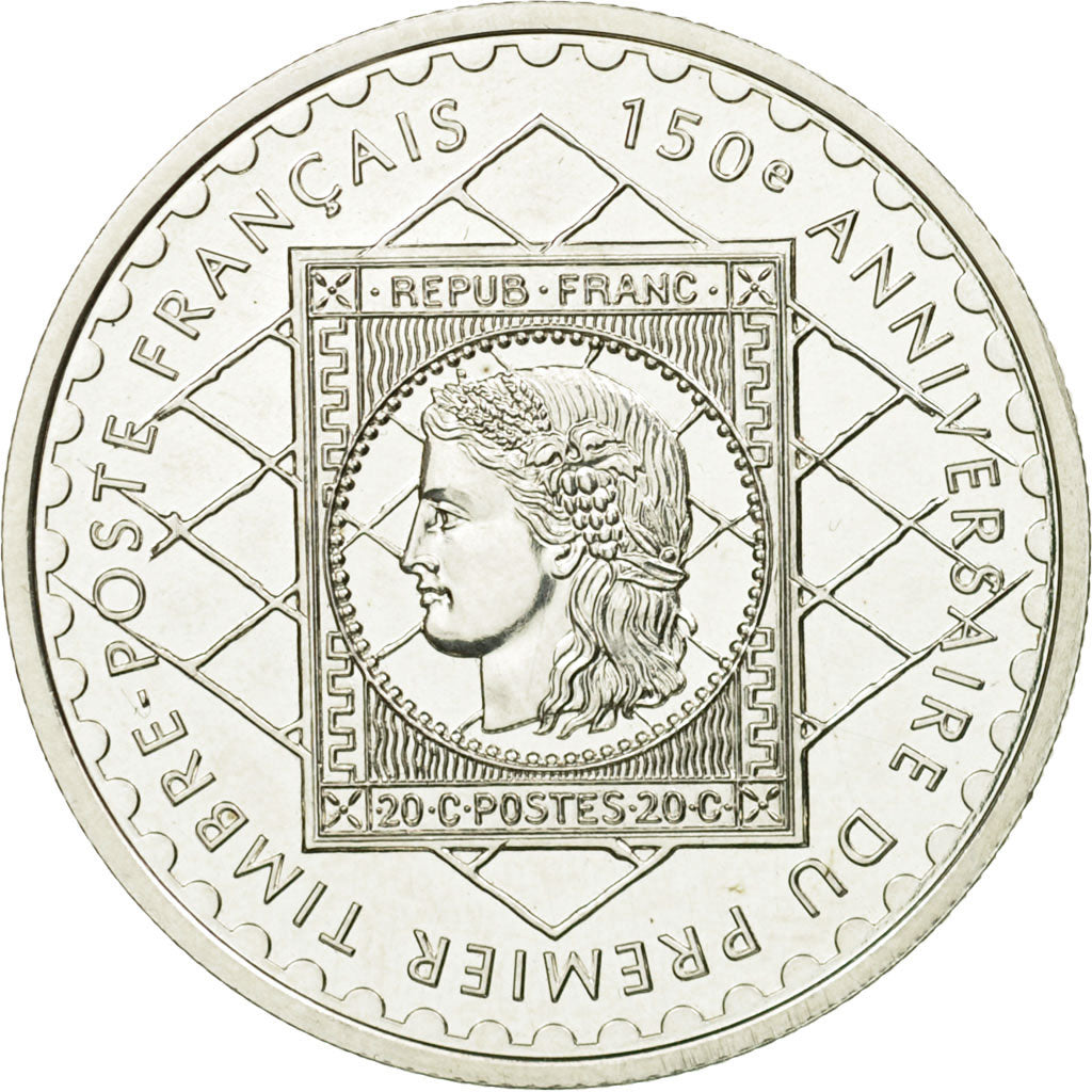 Coin, France, Universal Postal Union, Franc, 1999, Paris, MS(65-70), Silver