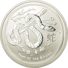 Moneta, Australia, Elizabeth II, Dollar, 2013, Perth, Year of the Snake, MS(63)