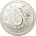 Moneta, Australia, Elizabeth II, Dollar, 2013, Perth, Year of the Snake, MS(63)