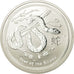 Moneta, Australia, Elizabeth II, Dollar, 2013, Perth, Year of the Snake, MS(63)