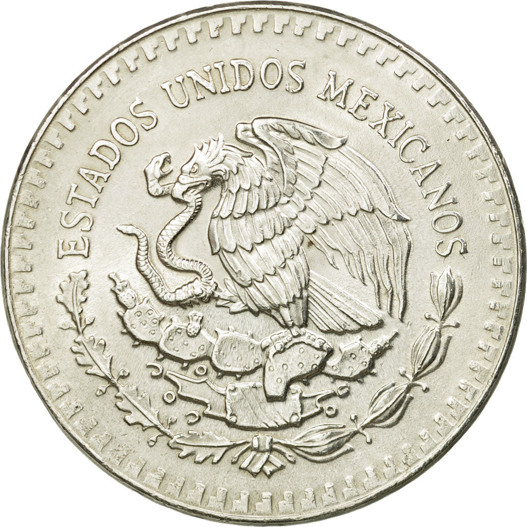 Munten, Mexico, Onza, Troy Ounce of Silver, 1984, Mexico City, PR, Zilver