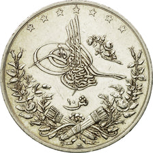 Coin, Egypt, Abdul Hamid II, 10 Qirsh, 1896 (AH 1293/22), Misr, AU(50-53)