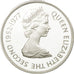 Coin, Falkland Islands, Elizabeth II, 50 Pence, 1977, MS(65-70), Silver, KM:10a