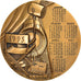 France, Medal, Calendrier, Le Cinématographe, 1995, Pectorin, MS(63), Bronze