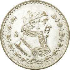 Coin, Mexico, Peso, 1962, Mexico City, EF(40-45), Silver, KM:459