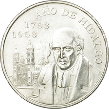 Coin, Mexico, 5 Pesos, 1953, Mexico City, MS(60-62), Silver, KM:468