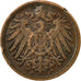 Monnaie, GERMANY - EMPIRE, Wilhelm II, Pfennig, 1904, Berlin, TTB, Cuivre, KM:10