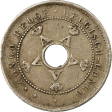 Coin, Belgian Congo, 5 Centimes, 1911, EF(40-45), Copper-nickel, KM:17