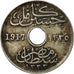 Coin, Egypt, Hussein Kamil, 10 Milliemes, 1917, AU(50-53), Copper-nickel, KM:316