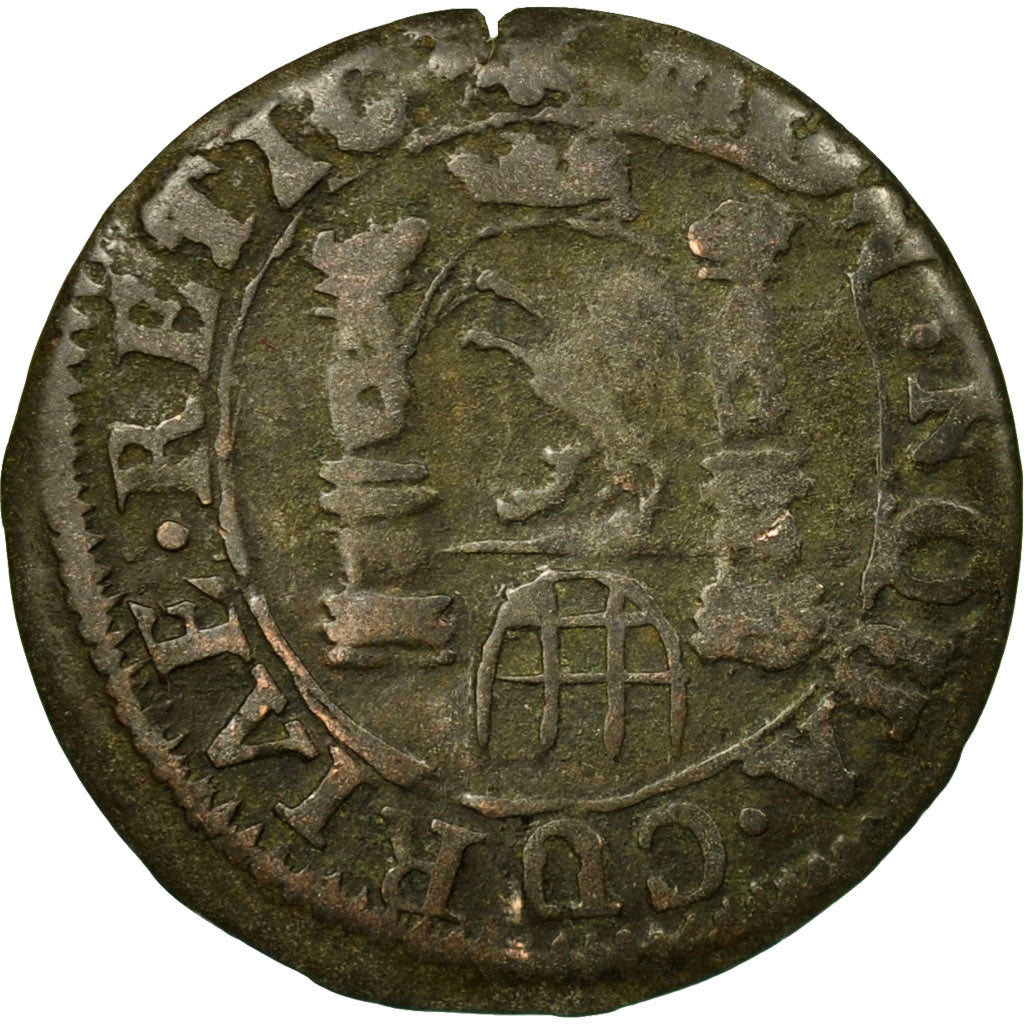 Coin, SWISS CANTONS, CHUR, Ulrich VII, Bluzger, 1728, Coire, VF(20-25), Billon