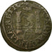 Coin, SWISS CANTONS, CHUR, Ulrich VII, Bluzger, 1728, Coire, VF(20-25), Billon