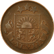 Coin, Latvia, 5 Santimi, 1922, EF(40-45), Bronze, KM:3