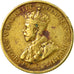 Coin, BRITISH WEST AFRICA, George V, 6 Pence, 1920, EF(40-45), Tin-Brass, KM:11b
