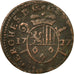 Coin, LIEGE, George Louis, Liard, 1727, Liege, VF(20-25), Copper, KM:134