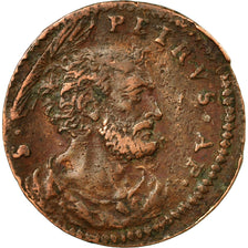 Coin, ITALIAN STATES, Clement XI, Quattrino, An XIX, EF(40-45), Copper