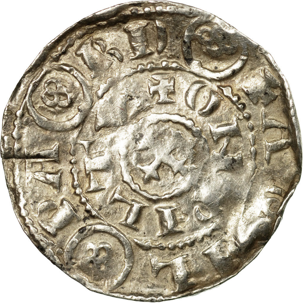 Moneta, Gran Bretagna, Henry I, Penny, Moneyer Ailward, Wilton, BB, Argento