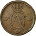 Coin, Sweden, Gustaf IV Adolf, Skilling, 1805, EF(40-45), Copper, KM:566