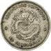 Moneda, China, CHEKIANG PROVINCE, Kuang-hs, 5 Cents, 1898, MBC+, Plata, KM:51