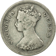 Coin, Hong Kong, Victoria, 10 Cents, 1894, EF(40-45), Silver, KM:6.3