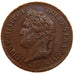 FRANCE, 2 Centimes, 1842, AU(55-58), Bronze, Gadoury #97, 1.00