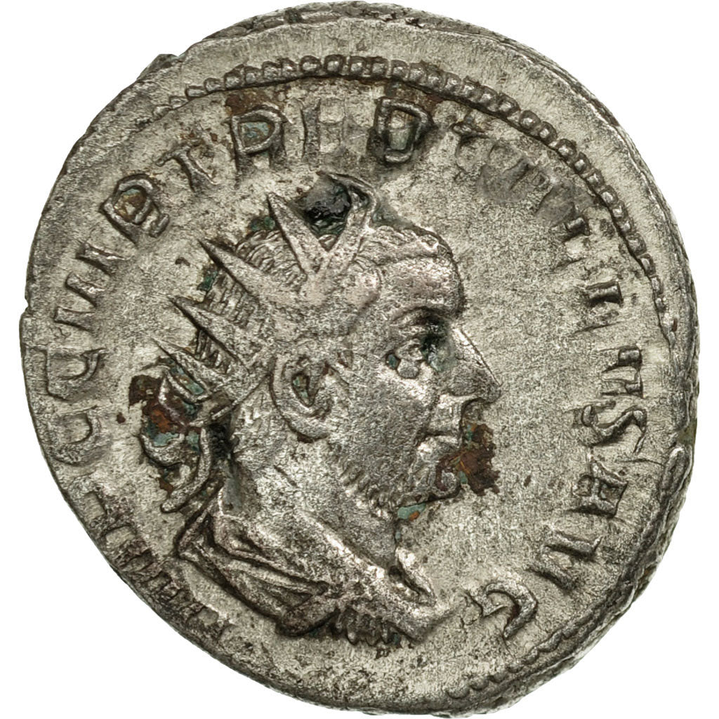 Coin, Trebonianus Gallus, Antoninianus, 251-253, Rome, EF(40-45), Billon, RIC:69