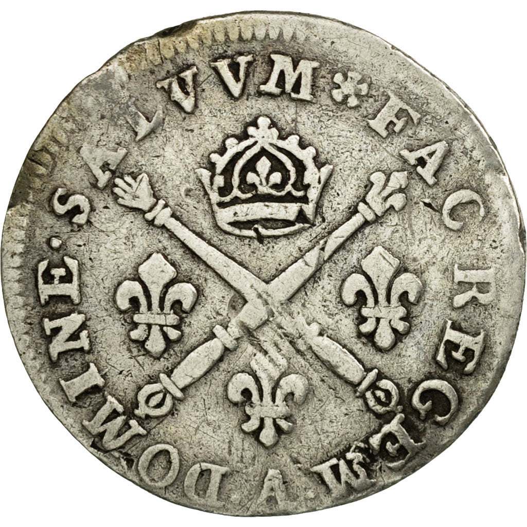 Coin, France, Louis XIV, 10 Sols aux insignes, 10 Sols-1/8 Ecu, 1706, Paris